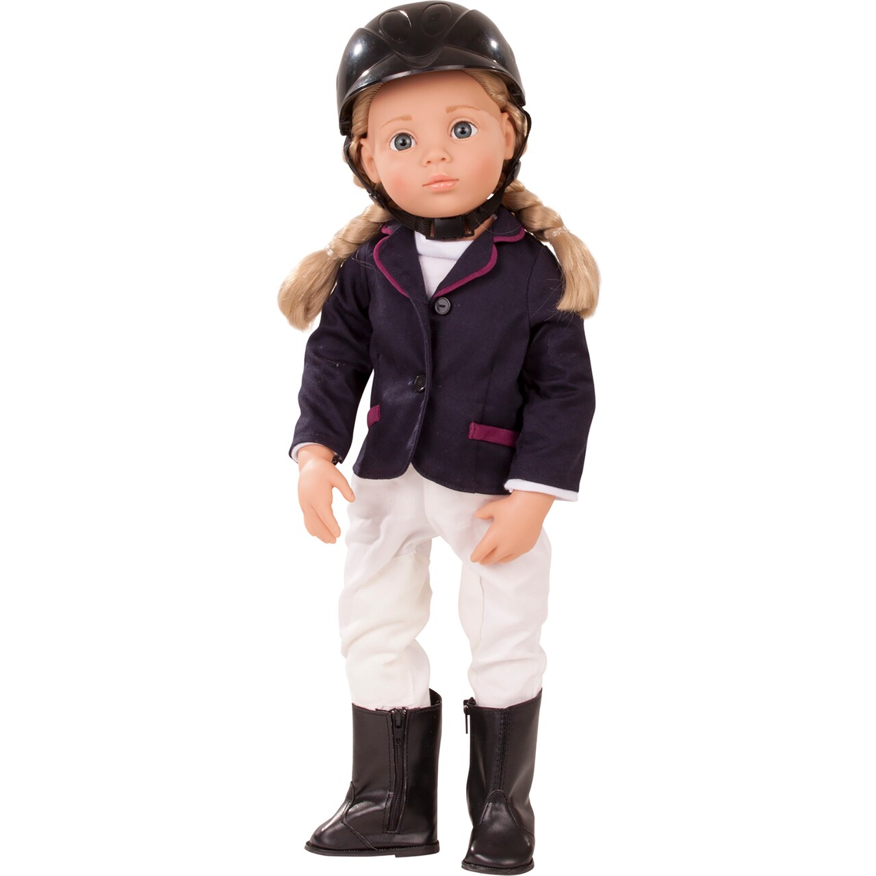 Gotz Happy Kidz Anna the Competition Rider Doll - 19" Multi-Jointed Standing Doll Playset designed for children ages 3+ years